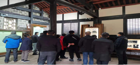 后勤管理处全体党员参观杨尚昆、杨闇公革命纪念馆
