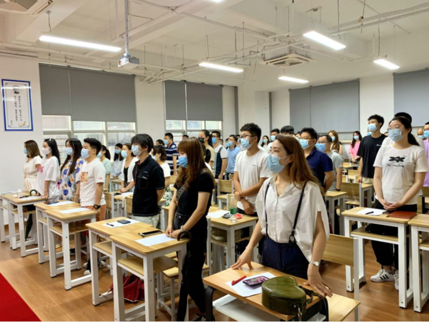 联合教育培训学校教学点2021级成教新生举行开学典礼
